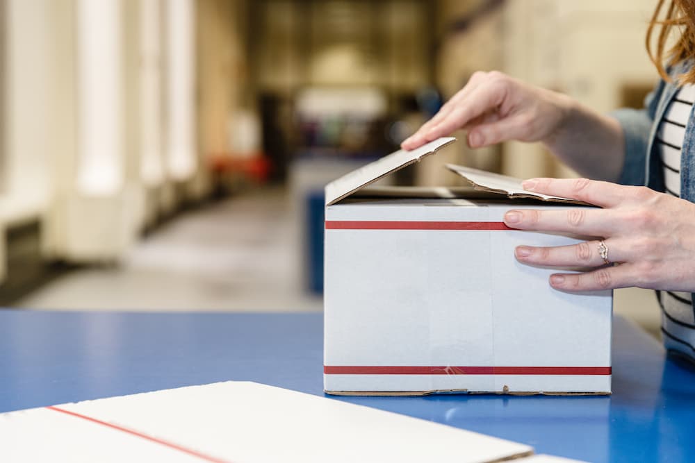 Packaging a USPS Box properly